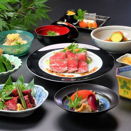 Baigetsu Ryokan Shimosuwa Dış mekan fotoğraf