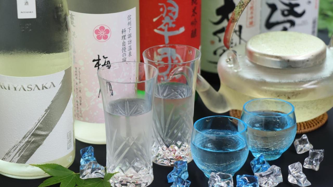 Baigetsu Ryokan Shimosuwa Dış mekan fotoğraf