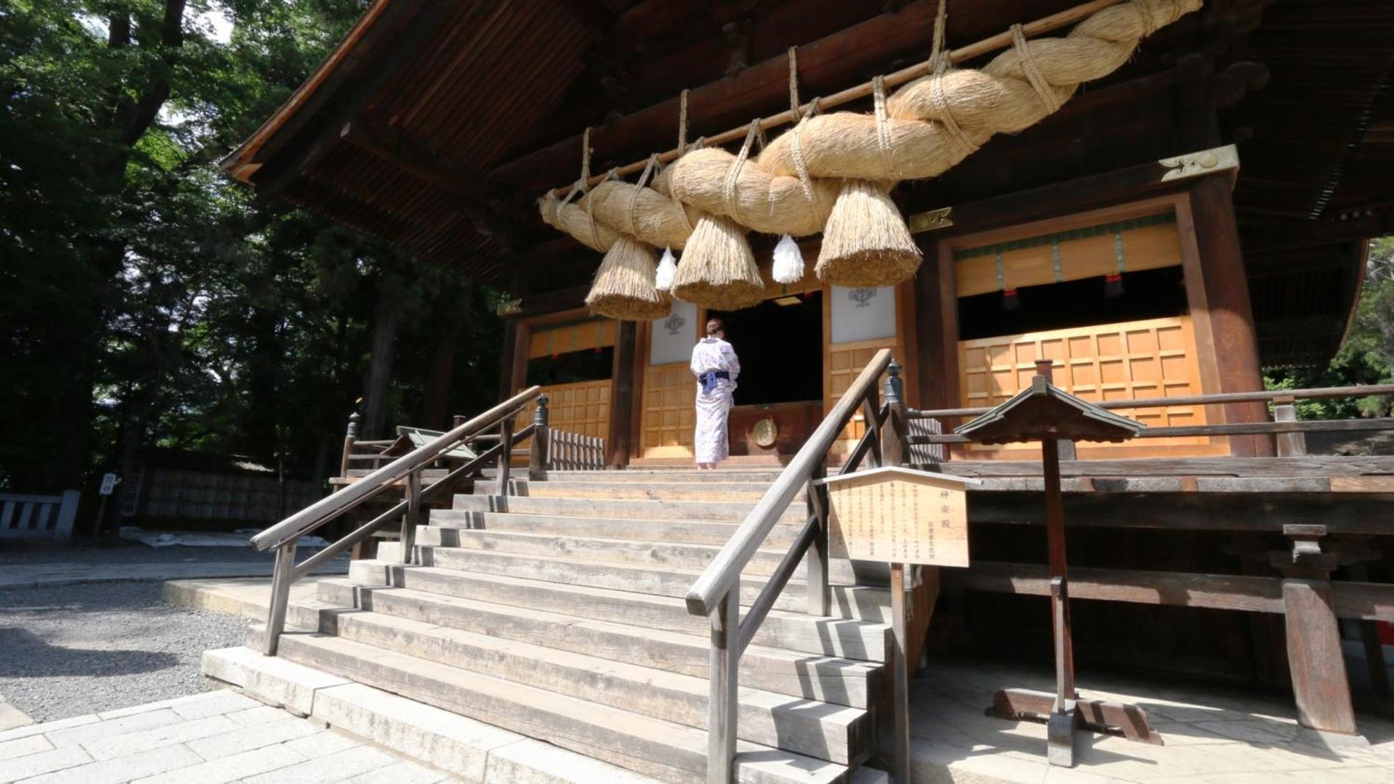 Baigetsu Ryokan Shimosuwa Dış mekan fotoğraf
